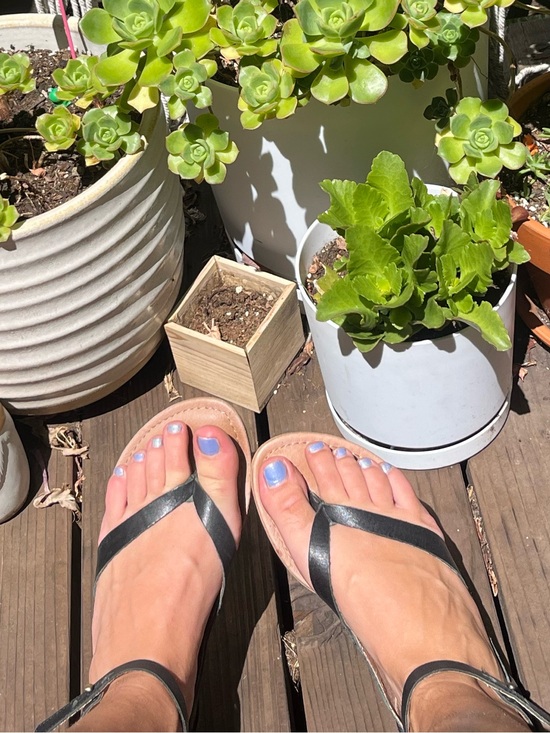 Corso Como Shoes - Black Leather Sandals - Corso Como